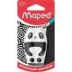 Hegyező, egylyukú, tartályos, MAPED Shakky Fancy, panda és pingvin, vegyes formák