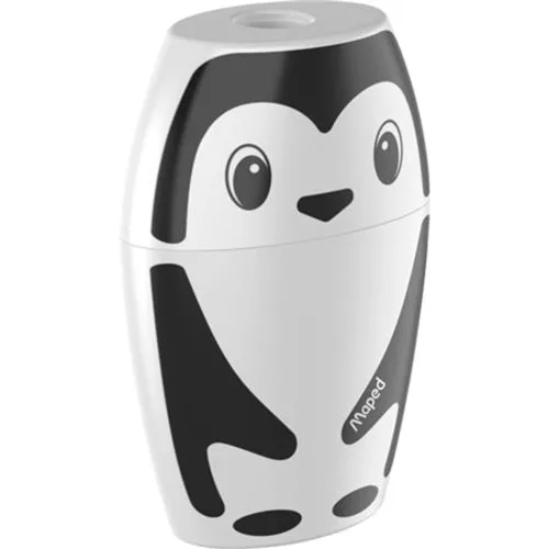 Hegyező, egylyukú, tartályos, MAPED Shakky Fancy, panda és pingvin, vegyes formák