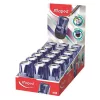 Hegyező display, egylyukú, tartályos, MAPED Tonic, kék - 18db