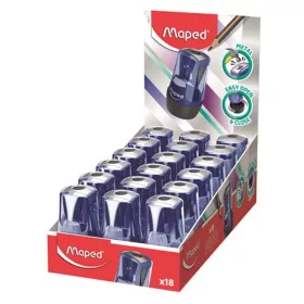   Hegyező display, egylyukú, tartályos, MAPED Tonic, kék - 18db