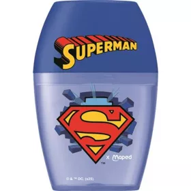 Hegyező, egylyukú, tartályos, MAPED Superman Shaker