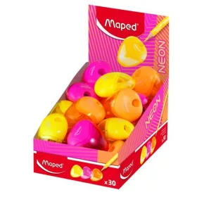   Hegyező display, egylyukú, tartályos, MAPED I-Gloo Neon, vegyes színek - 30db