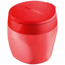 Hegyező, egylyukú, tartályos, STABILO Woody 3 in 1, piros