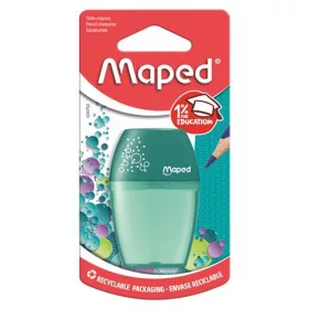   Hegyező, egylyukú, tartályos, MAPED Shaker, vegyes színek