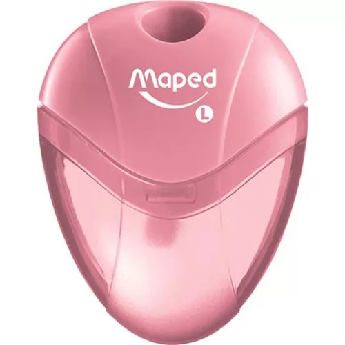 Hegyező, egylyukú, tartályos, balkezes, MAPED I-Gloo, vegyes színek