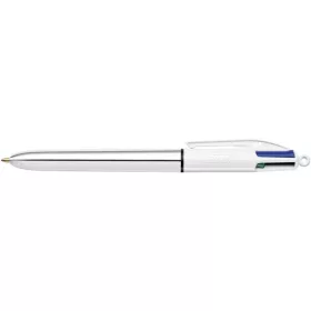   Golyóstoll, 0,32 mm, nyomógombos, négyszínű, BIC 4 Colours Shine
