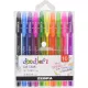 Zseléstoll készlet, 0,33 mm, kupakos, ZEBRA Doodler'z Neon & Fashion, 10 vegyes szín