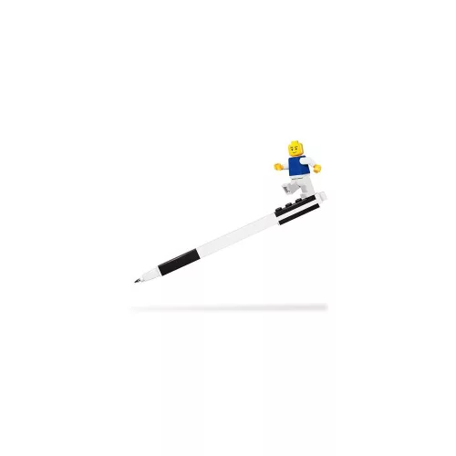 Zseléstoll, 0,7 mm, kupakos, mini figurával, LEGO, fekete