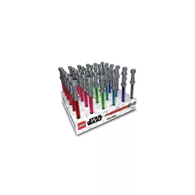   Zseléstoll display, 0,7 mm, fénykard, LEGO Star Wars, 6 különböző szín - 36db