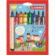 Filctoll készlet, 1,5-2 mm, rugós hegy, STABILO Trio Scribbi, 8 különböző szín