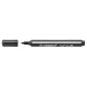 Filctoll, 1,5-2 mm, rugós hegy, STABILO Trio Scribbi, fekete