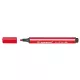 Filctoll, 1,5-2 mm, rugós hegy, STABILO Trio Scribbi, piros