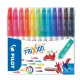 Filctoll készlet, 0,39-0,7 mm, törölhető, PILOT Frixion Colors, 12 különböző szín