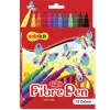 Filctoll készlet, COLOKIT FibrePen, 12 különböző szín