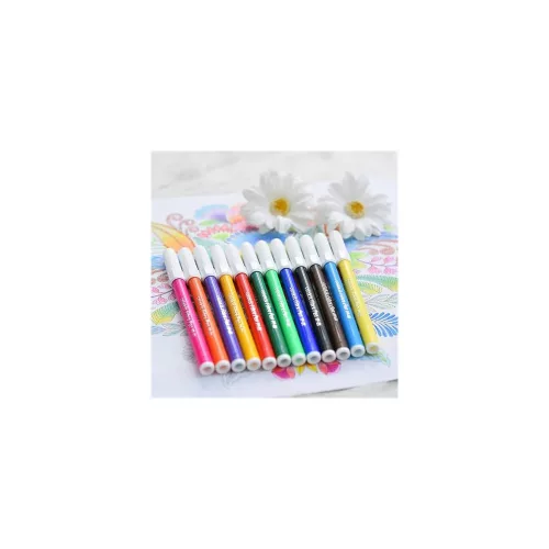 Filctoll készlet, COLOKIT FibrePen, 12 különböző szín