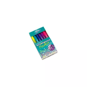   Filctoll készlet, 2-3 mm, törölhető, kétvégű, WEDO, Wedowonder, 6 különböző szín
