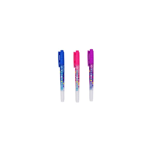 Filctoll készlet, 2-3 mm, törölhető, kétvégű, WEDO, Wedowonder, 6 különböző szín