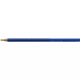   Grafitceruza, B, háromszögletű, FABER-CASTELL Grip 2001, kék