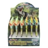 Tolóbetétes ceruza radírral display, HB, ICO Bensia, dinoszaurusz - 36db