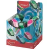 Hegyező display, kétlyukú, tartályos, MAPED Clean, vegyes színek - 24db