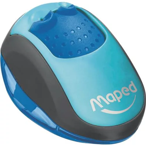 Hegyező display, kétlyukú, tartályos, MAPED Clean, vegyes színek - 24db