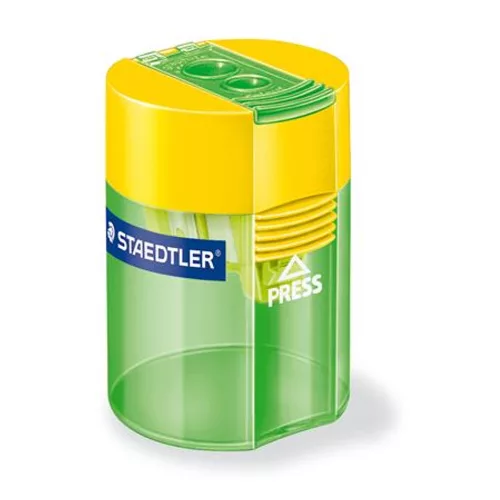 Hegyező, kétlyukú, tartályos, STAEDTLER 512, vegyes színek