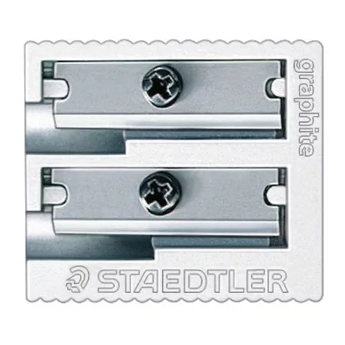 Hegyező, kétlyukú, fém, STAEDTLER 510 20