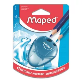   Hegyező, kétlyukú, tartályos, MAPED I-Gloo, vegyes színek