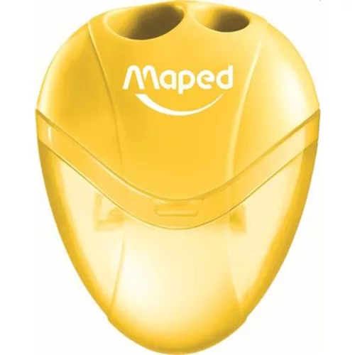 Hegyező, kétlyukú, tartályos, MAPED I-Gloo, vegyes színek