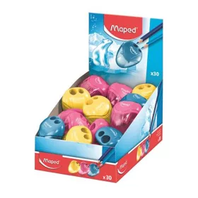   Hegyező display, kétlyukú, tartályos, MAPED I-Gloo, vegyes színek - 30db