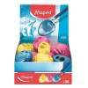 Hegyező display, kétlyukú, tartályos, MAPED I-Gloo, vegyes színek - 30db
