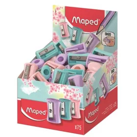   Hegyező display, egylyukú, MAPED Vivo, vegyes pasztell színek - 75db