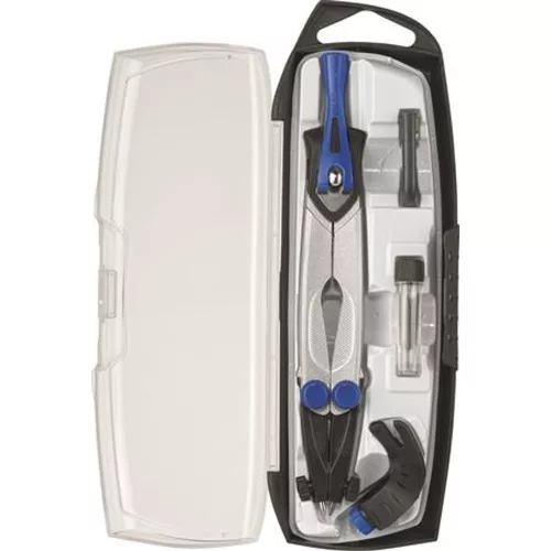 Körző készlet, 4 darabos, MAPED Technic Compact