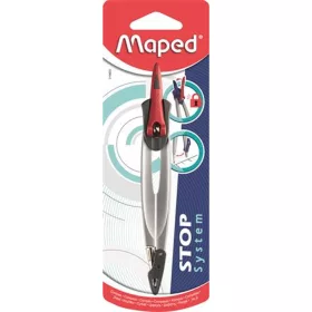   Körző, rögzíthető lábakkal, MAPED Stop System, vegyes színek