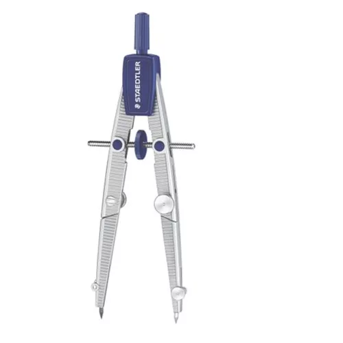 Körző készlet, precíziós, 3 darabos, STAEDTLER Noris 550 01/02