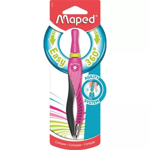 Körző, MAPED Kid Z 360° Agility, vegyes színek