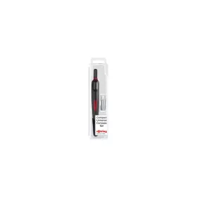 Körző, fém, heggyel, univerzális, ROTRING Compact