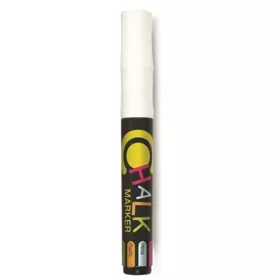   Krétamarker, 2,5 mm, 1 db/bliszter, FLEXOFFICE Chalkmarker, fehér