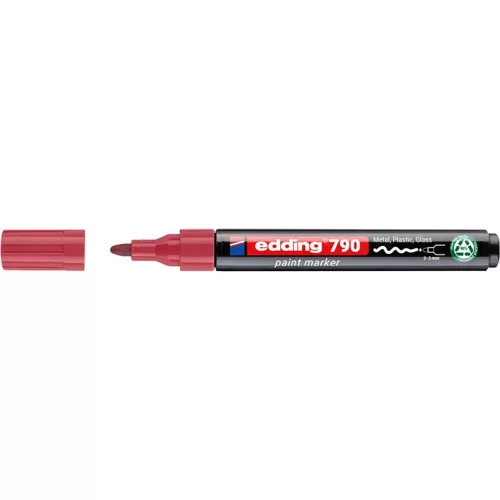 Lakkmarker, 2-3 mm, PCR, EDDING 790, rózsaszín
