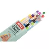Színes töltőceruza készlet, ceruzatartóban, APLI Color Click, 12 különböző szín