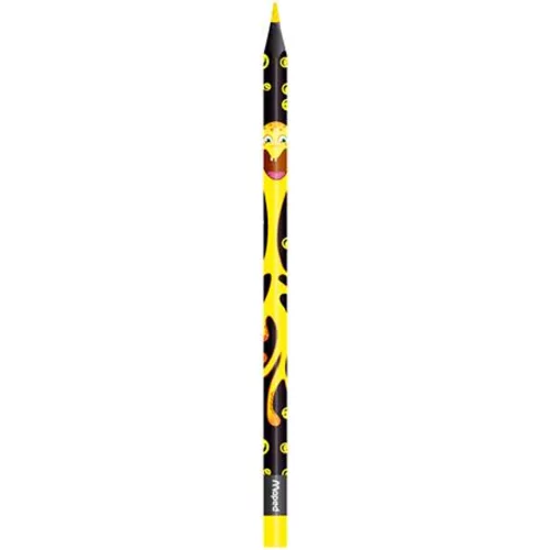 Színes ceruza készlet, háromszögletű, MAPED Color'Peps Monster 18 különböző szín