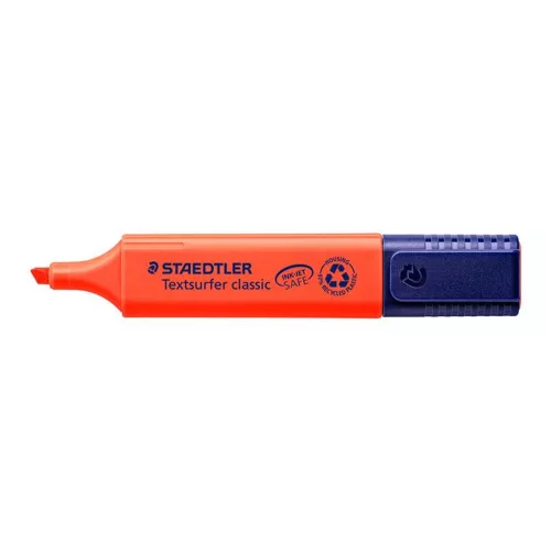 Szövegkiemelő, 1-5 mm, STAEDTLER Textsurfer Classic 364, piros