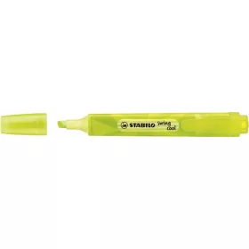 Szövegkiemelő, 1-4 mm, STABILO Swing Cool, sárga