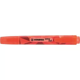 Szövegkiemelő, 1-4 mm, STABILO Swing Cool, piros