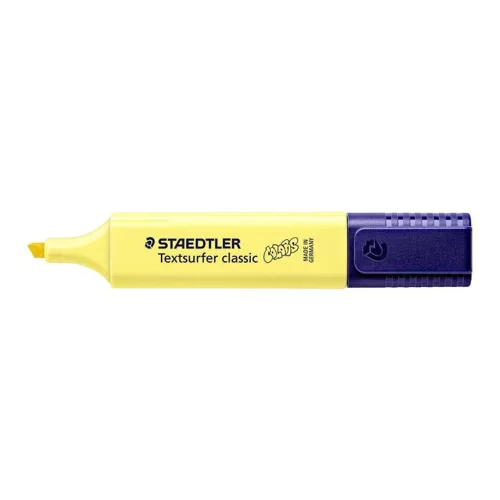 Szövegkiemelő, 1-5 mm, STAEDTLER Textsurfer Classic Pastel 364 C, sárga