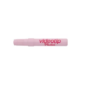 Szövegkiemelő, 1-4 mm, ICO Videotip, pasztell rózsaszín