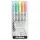 Szövegkiemelő készlet, 1,4/4,0 mm, kétvégű, ZEBRA Mildliner Fluorescent, 5 szín