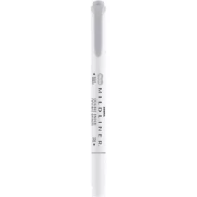   Szövegkiemelő, 1,0/3,5 mm, kétvégű ZEBRA Mildliner Cool & Refined szürke