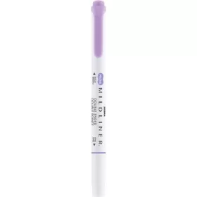   Szövegkiemelő, 1,0/3,5 mm, kétvégű ZEBRA Mildliner Cool & Refined lila