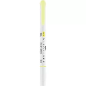   Szövegkiemelő, 1,0/3,5 mm, kétvégű, ZEBRA Mildliner Fluorescent, sárga